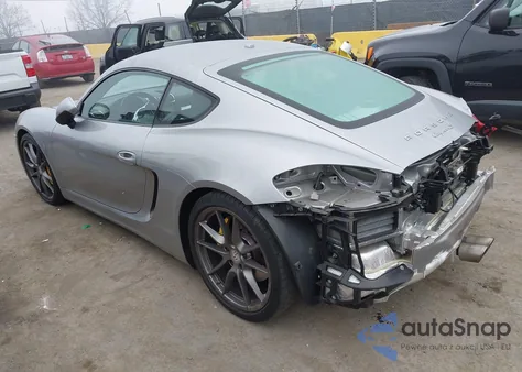 2014 Porsche Cayman S from USA, damaged, VIN WP0AB2A86EK190784
